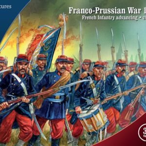Franco-Prussian French Infantry Advancing