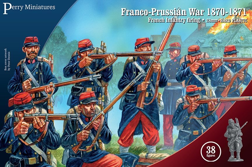 Franco-Prussian French Infantry Firing