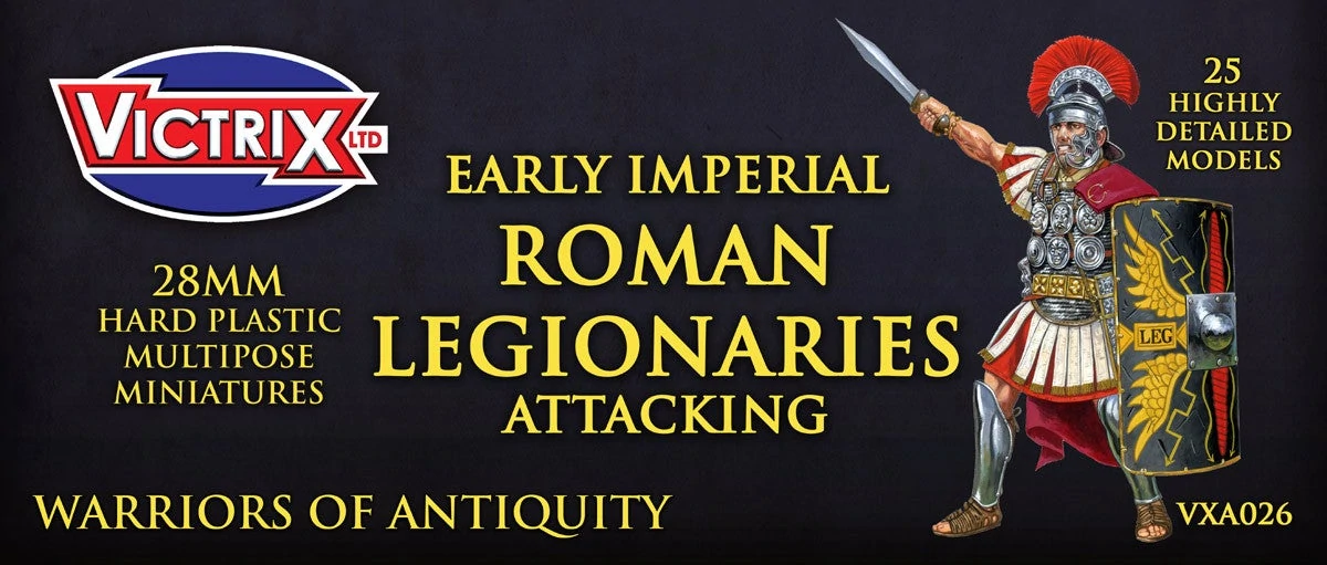 Early Imperial Legionaries Attacking