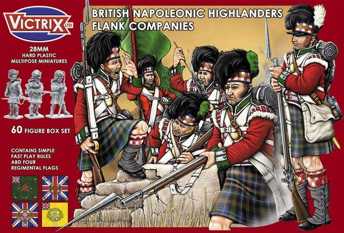 British Napoleonic Highlanders Flank Companies