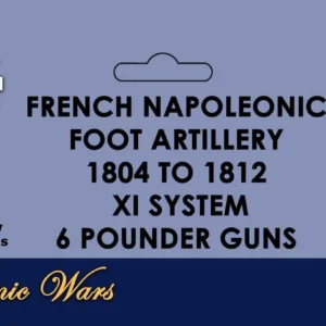 French Napoleonic Foot Artillery 6 Pounder