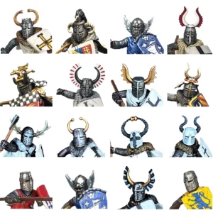 Medieval & Fantasy Heads, Cloaks & Shields