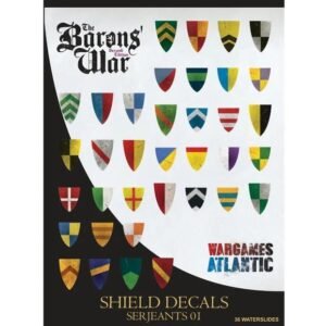 Barons' War Shield Decals (03) Serjeants