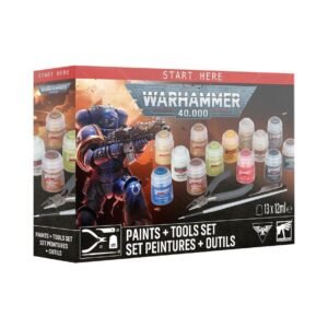 Warhammer 40,000: Paint + Tools set