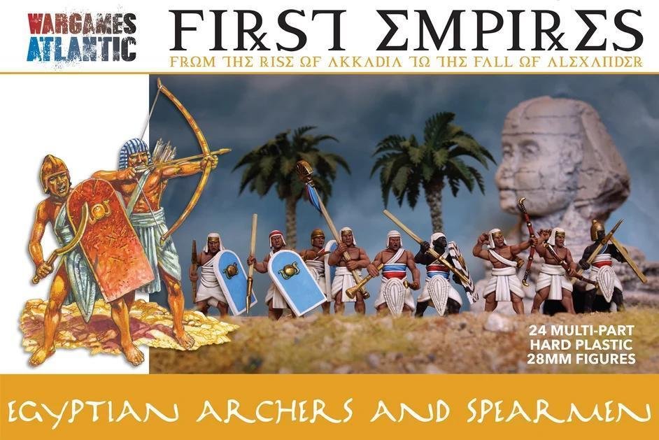 Egyptian Archers And Spearmen